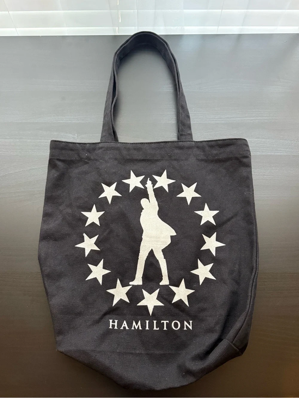 Hamilton Black Canvas Tote